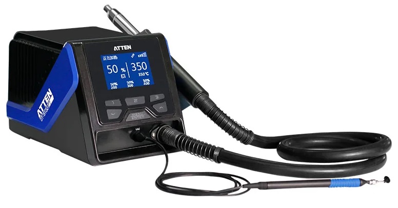 

Паяльная станция термовоздушная Atten GT-8102 230В(1000Вт), GT-8102