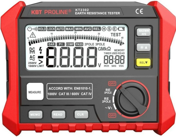 Изображение товара Измеритель сопротивления заземления цифровой КВТ 87240