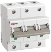 фото Автоматический выключатель  EKF mcb47125-3-80C