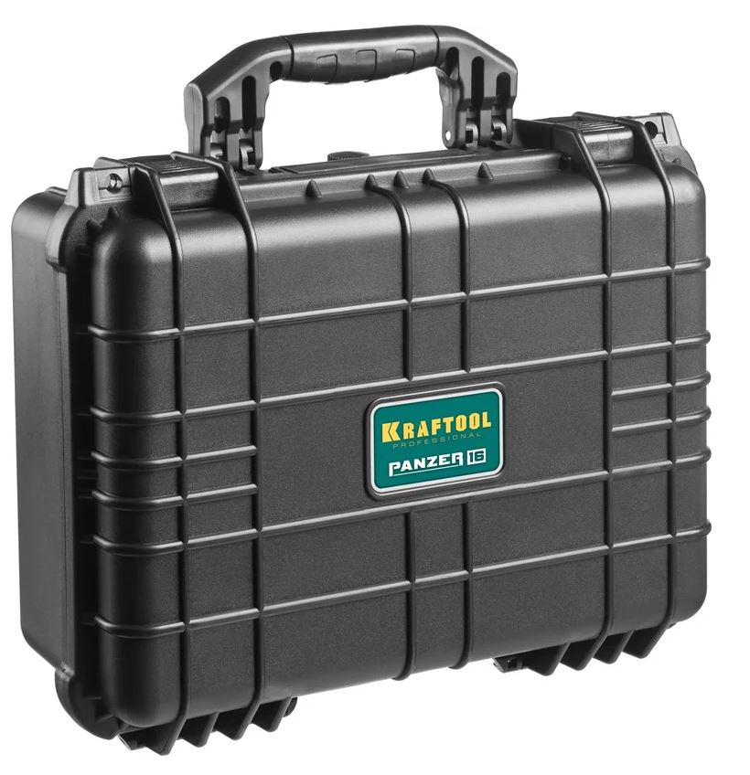 

Ящик Kraftool Panzer 38251-16 Kraftool ударопрочный пластиковый, степень защиты IP55, 16", Panzer