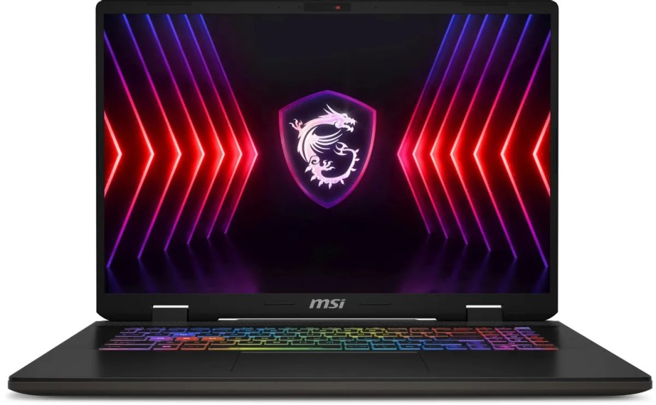 

Ноутбук MSI Sword 16 HX B14VFKG-202US 9S7-15P214-202 i7-14650HX/16GB/1TB SSD/RTX4060 8GB/16" IPS FHD+/WiFi/BT/cam/Win11Home/grey space, Sword 16 HX B14VFKG-202US