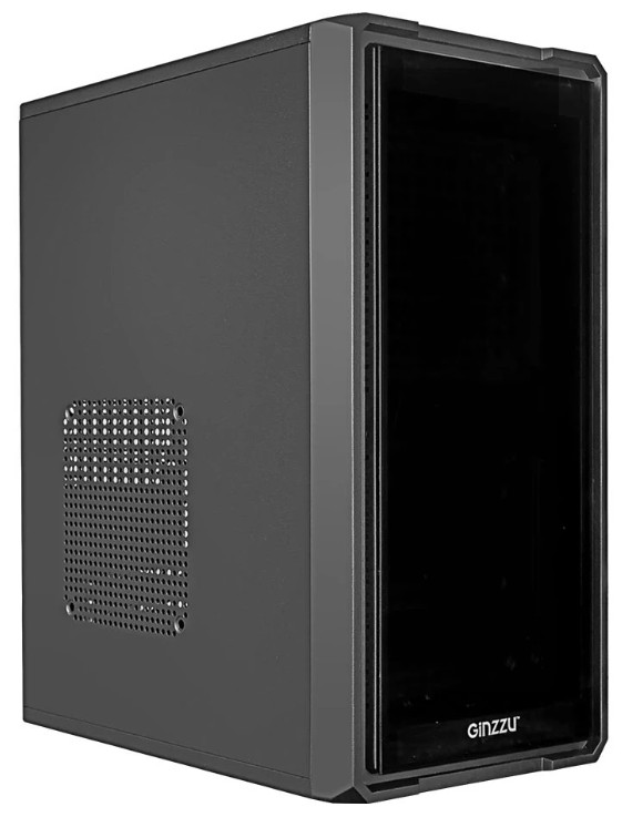 

Корпус mATX Ginzzu Ginzzu B173 без БП, 2*USB 2.0, Ginzzu B173