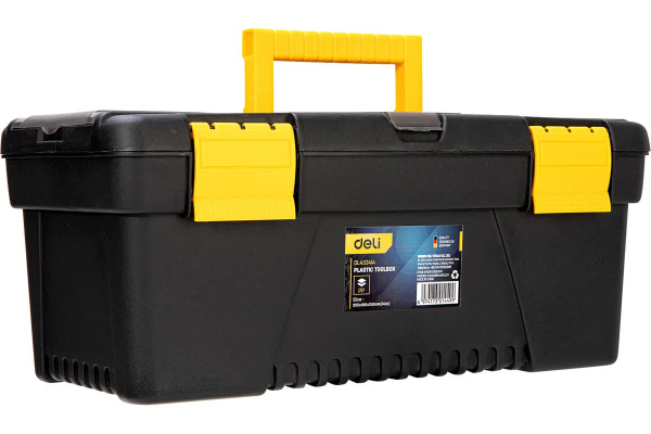 Изображение товара Ящик для инструментов Deli DL432414 черный пластиковый