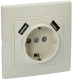 фото Розетка с заземлением  IEK KV-R14-16-U2-K33 в Красноярске