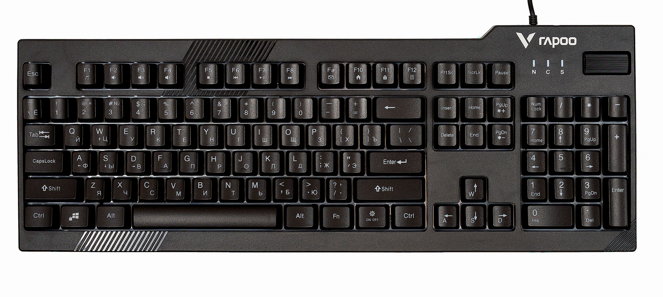 

Клавиатура Rapoo V50S цвет: черный, V50S