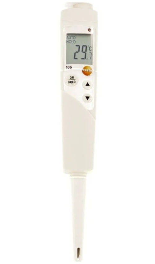 

Комплект Testo 106 термометра контактного с чехлом TopSafe, 106