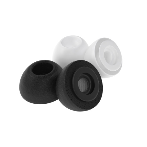 Изображение товара Амбушюр Lyambda E-PRO-L для Apple Airpods Белый силикон комфортное качество