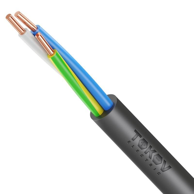 Кабель TOKOV ELECTRIC ВВГ-нг(А)-LS 3х4