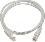 фото Кабель патч-корд UTP 5e кат. 15м.  Lanmaster LAN-45-45-15-GY