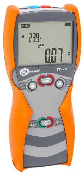 Изображение товара Профессионый измеритель Sonel ТС-20 для диагностики электроустановок