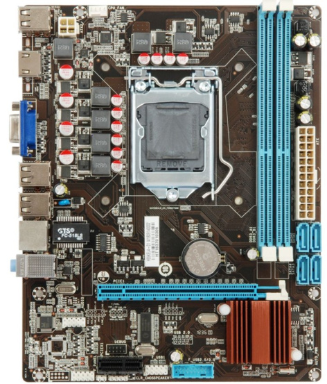 фото Материнская плата mATX Esonic H55KEL WITH i5 (650) в Волгограде