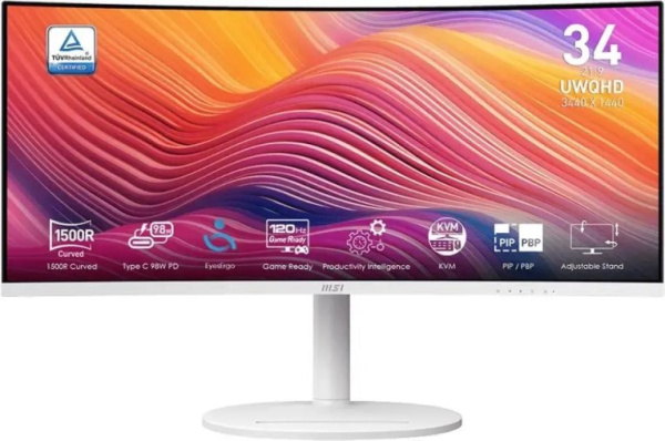 фото Монитор 34" MSI Modern MD342CQPW в Красноярске