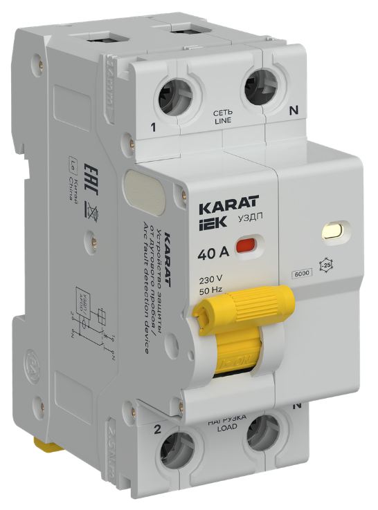 Устройство защиты от дугового пробоя IEK KA-DP10-1-040