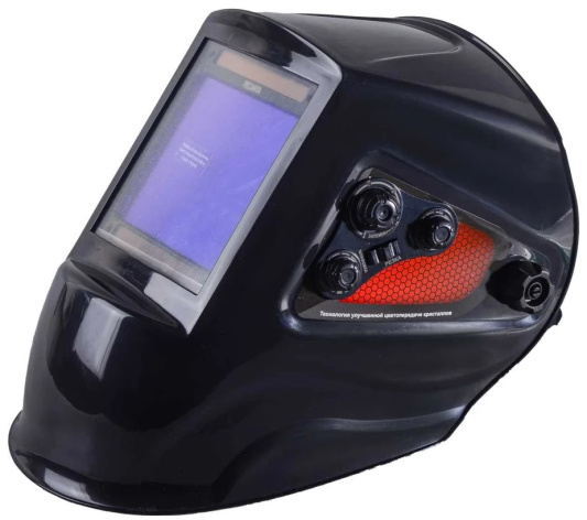 Изображение товара Маска сварочная Ресанта МС-5М с хамелеон светофильтром и регулировкой 9-13 DIN