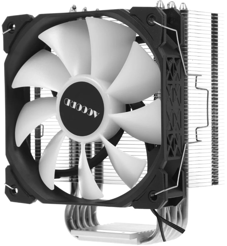 

Кулер ACCORD ACC-5P12PRO LGA1200/1700/1851/AM4/AM5 (240W, 800-1800rpm, 31dBa), ACC-5P12PRO