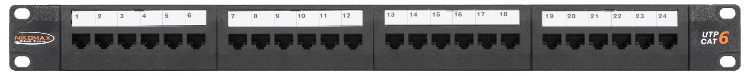 

Патч-панель NIKOMAX NMC-RP24UE2-FT-AN-1U-MT 19", 1U, наборная, неэкранированная, металлик, 24 угловых модуля типа Keystone, Кат. 6 (Класс E), 250 МГц,, NMC-RP24UE2-FT-AN-1U-MT