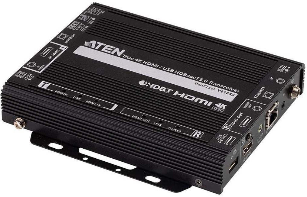 

Трансивер Aten VE1843-AT-G True 4K HDMI/USB HDBaseT 3.0, VE1843-AT-G