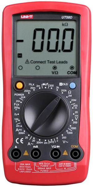 

Мультиметр Unit 13-1024 Универсальный UT 58D, 13-1024