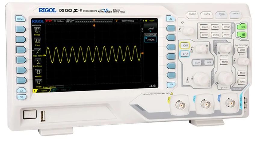 

Осциллограф Rigol DS1102Z-E 100MHz,1GSa/s,24Mpts,2Ch+1EXT, DS1102Z-E