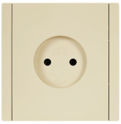 фото Розетка без заземления  IEK FP-R10-10-K10