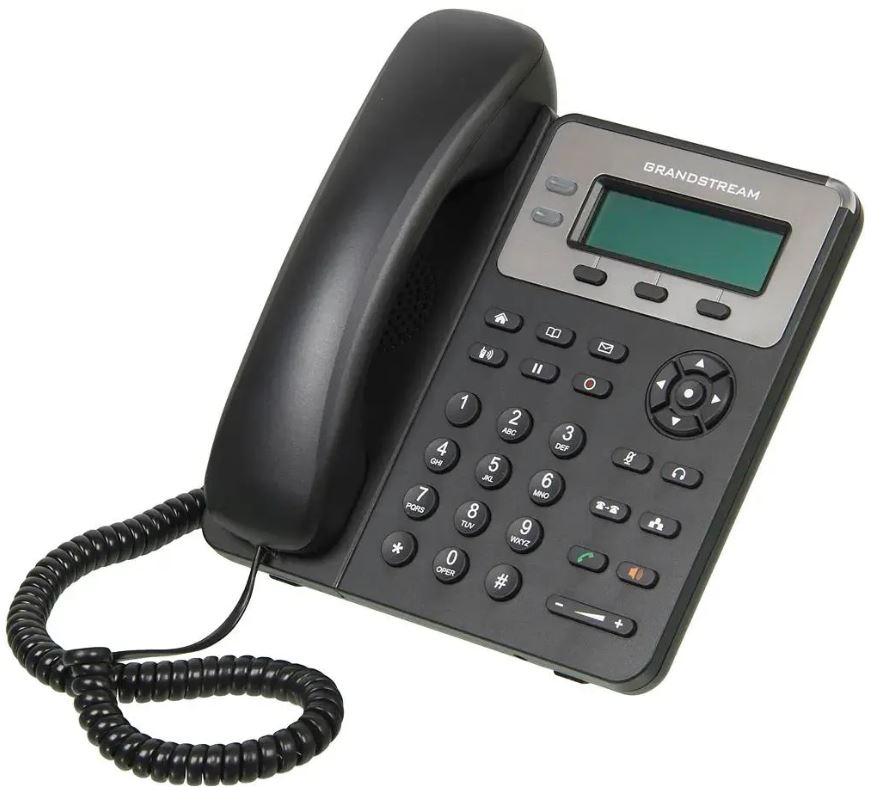 

Телефон VoiceIP Grandstream GXP-1615 1xSIP аккаунт, 2xEthernet 10/100 Мб/с, LCD-дисплей 132*48 пикселей, поддержка PoE, GXP-1615