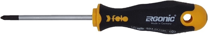 

Отвертка Felo 40110210 Ergonic крестовая PZ 1X80, 40110210