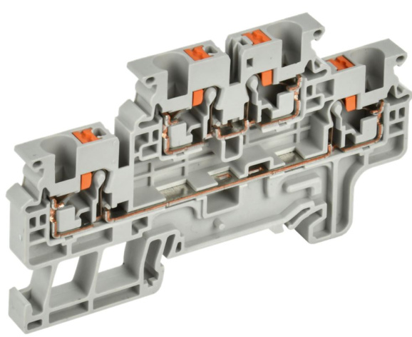 Изображение товара Клеммная колодка IEK YCT23-00-2-K03-004 для заземления серия CP