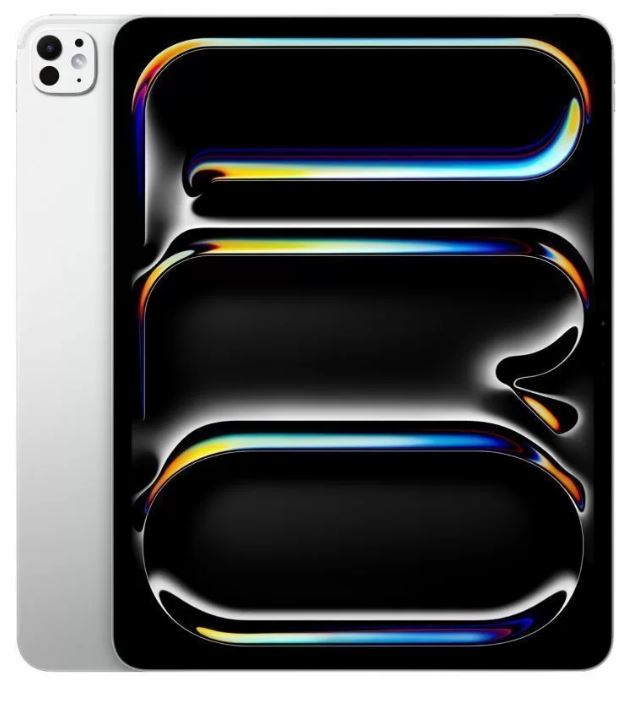 

Планшет 13" Apple iPad Pro Wi-Fi + Cellular 256GB ME7X4 with standard glass - Silver, iPad Pro (2025) Wi-Fi + Cellular 256GB