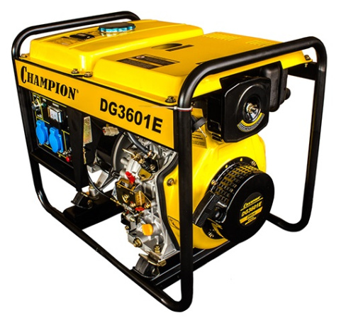 Изображение товара Генератор дизельный CHAMPION DG3601E
