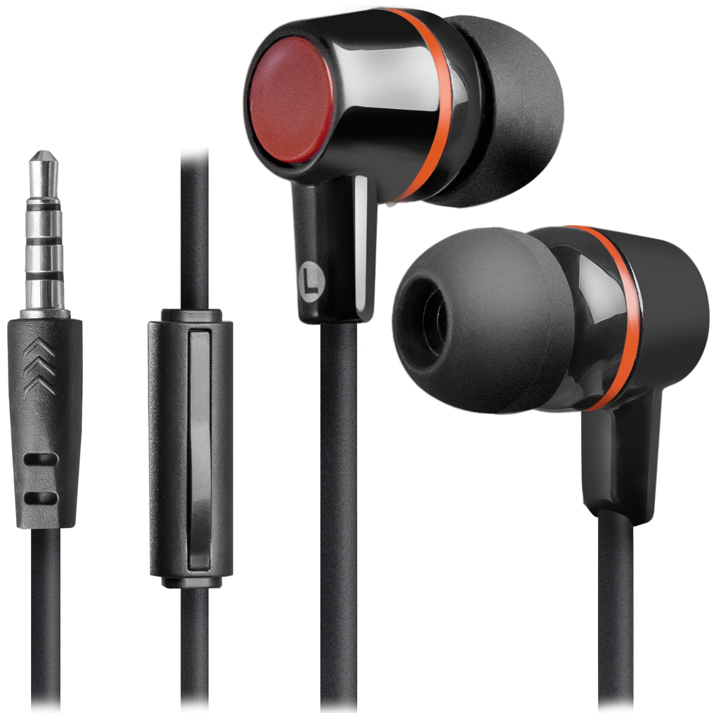 

Гарнитура проводная Defender Pulse 428 63428 для смартфонов, черный, вставки, Pulse 428