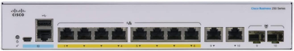 фото Коммутатор  Cisco SB CBS250-8PP-E-2G-EU в Екатеринбурге