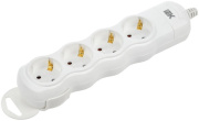 фото Колодка удлинителя IEK WYP10-D-KP-16-04-ZS-K01