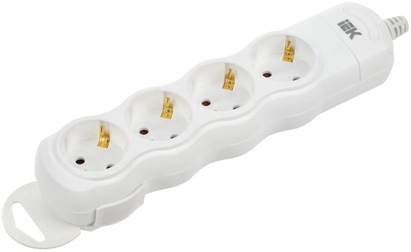 фото Колодка удлинителя  IEK WYP10-D-KP-16-04-ZS-K01 в Омске