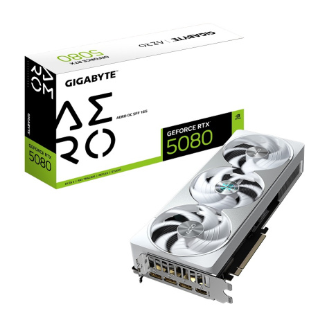 фото Видеокарта GIGABYTE GeForce RTX 5080 AERO OC SFF (GV-N5080AERO OC-16GD) в Челябинске