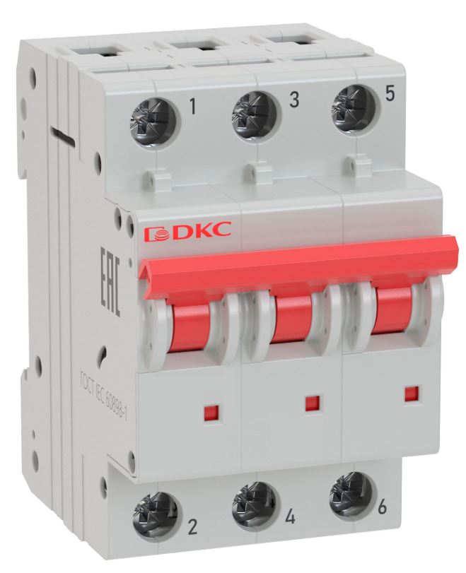 

Автоматический выключатель модульный DKC MD63N-3PD32 YON max типа MD63N 6кА 3P (D) 32А (кратность 4шт), MD63N-3PD32