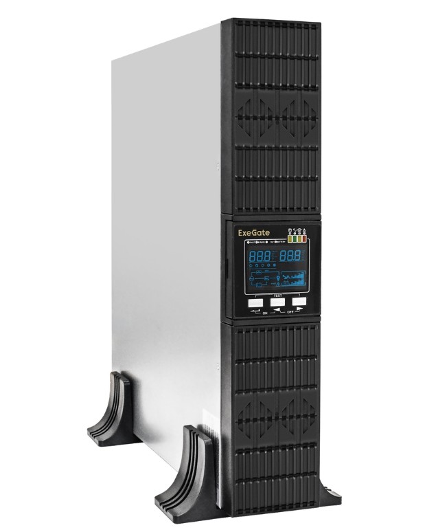 

Источник бесперебойного питания Exegate PowerExpert ULS-3000.LCD.AVR.1SH.2C13.USB.RS232.SNMP.2U EX293050RUS 3000VA/3000W, On-Line, PF=1, LCD, 1*Schuko, PowerExpert ULS-3000.LCD.AVR.1SH.2C13.USB.RS232.SNMP.2U