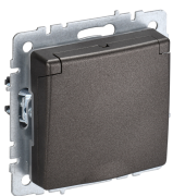 фото Розетка с заземлением IEK BR-R16-16-44-K45