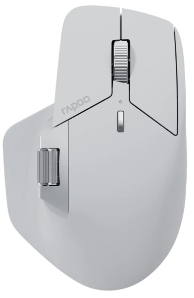 Изображение товара Беспроводная мышь Rapoo MT760L-GWHT с Bluetooth и лазерным сенсором