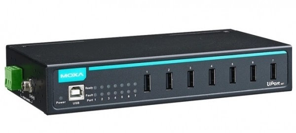 Изображение товара Разветвитель USB 2.0 MOXA UPort 407-T w/o Adapter