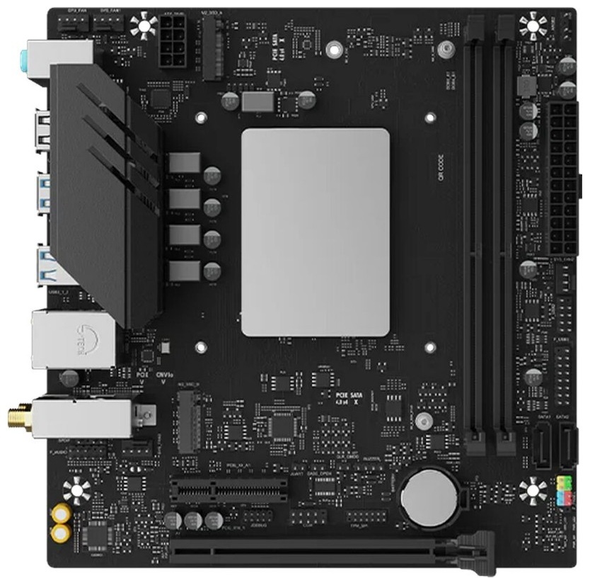 Материнская плата mATX MAXSUN MS-MoDT 230H D4 WIFI 6940709664209 (Soc, 2*DDR4, PCIe, 2*M.2, 6*USB 3.2, 6*USB 2.0, 2*SATA)