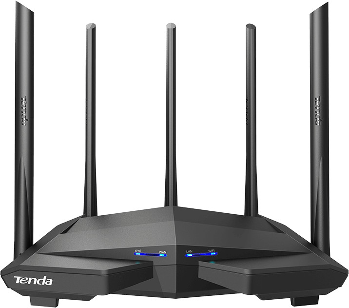 

Маршрутизатор Tenda Tenda AC11 WI FI 802.11b/g/n/a/ac, 2.4/5GHz, AC1200, WAN GE, 3*LAN GE, 5x6dBi external antennas, Tenda AC11