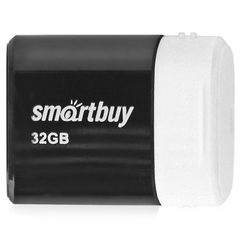 Изображение товара Флеш-накопитель USB 2.0 SmartBuy SB32GBLARA-K 32 ГБ компактный стильный