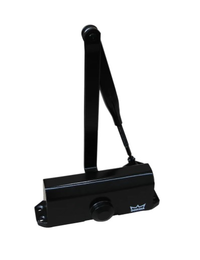 Доводчик Dormakaba dormakaba TS-77 EN4 (черный) 76060119 дверной для внешних и внутренних дверей до 90 кг и до 1100мм, усилие EN4