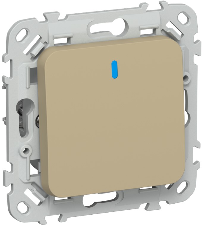 

Переключатель одноклавишный IEK FI-V12-1-10-1-K59 FLITE с индикацией 10А ВС61-1-1-ФлХ хаки, FI-V12-1-10-1-K59