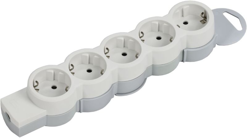 

Колодка IEK Standard для удлинителя К05 5 мест бел., Standard