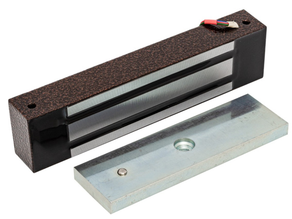 Изображение товара Замок AccordTec ML-400 KB электромагнитный с уголком для въездных ворот