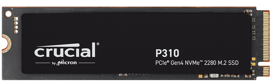 

Накопитель SSD M.2 2280 Crucial P310 500GB, 6600/3500MB/s, TBW 110, MTBF 1.5M, P310