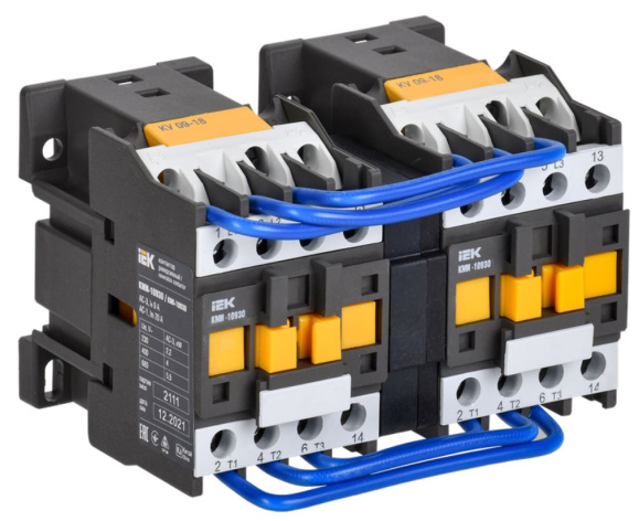 Изображение товара Контактор IEK KKM13-018-400-20-1 для силовых цепей 2НО