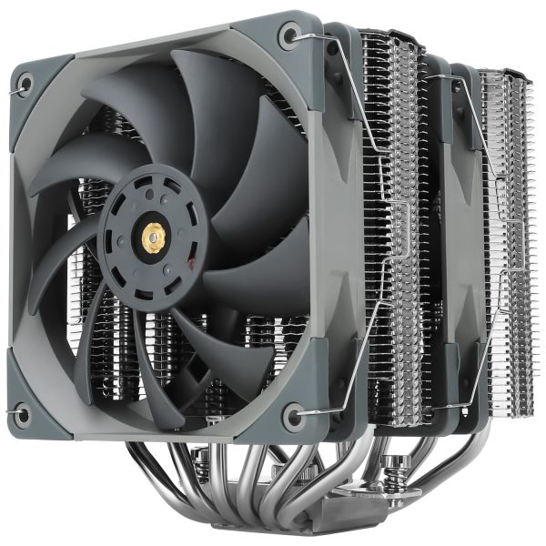 

Кулер Thermalright Frost Tower 120 FT120 LGA115X/1200/1700/2011/2066/AM4/AM5 (2*120mm fan, 1850rpm, 82CFM, 29.6dBA, 4-pin PWM), Frost Tower 120