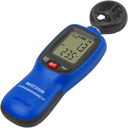 

Термоанемометр МЕГЕОН 11012 с поверкой с Bluetooth, 11012 с поверкой